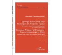 Typologie et documentation des langues en Afrique de l'Ouest – Actes 27e Congrès SLAO – L'Harmattan
