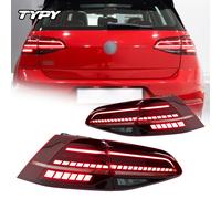 TYPY Phares arrière LED pour VW Golf 7.5, feu arrière TSI/TDI, 2013-2019, feu arrière LED à projecteur, DRL (Daytime Running Light), accessoires auto