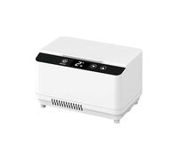 TYQMYSM Mini réfrigérateur portable pour voiture, température de 2 à 18 °C, double couche, double batterie, convient pour une utilisation en voiture et à la maison
