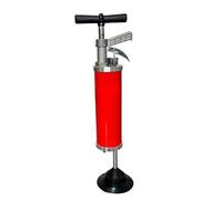 TYQMYSM Nettoyeur de canalisations haute pression avec manomètre (0,8 MPa), pour toilettes, évier, douche, débouchage de sol - avec piston et accessoires