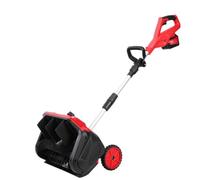 TYQMYSM Pelle à neige, souffleuse à neige nue, moteur sans balais de 1000 W avec largeur de dégagement de 30 cm et distance de lancement de 6 m, poteau en aluminium réglable pour un déneigement