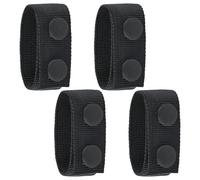 Tyqour Lot de 4 ceintures d'intervention de police - Boucle de ceinture avec double boutons-pression - Accessoires militaires tactiques