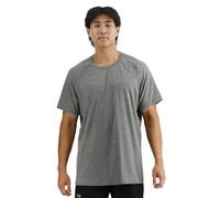TYR Athletic Performance Workout Raglan Short Sleeve Tech Tee T-Shirt Rgln SS pour Homme, Gris, XL Mixte