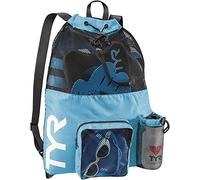 Tyr Big Mesh Mummy Sac de Sport Mixte Adulte, Bleu, 20 L
