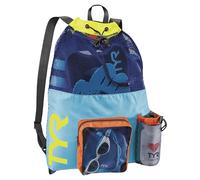 Tyr Sac de sport Big Mesh Mummy 20 L Bleu/Jaune Mixte Adulte