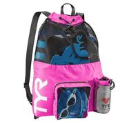 Sac de natation TYR Big Mesh Mummy rose