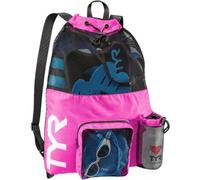 Tyr big mummy mesh bag noir/rose