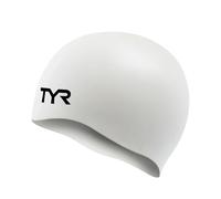 Bonnet de bain tyr silicon cap no wrinkle blanc