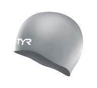 Bonnet de bain tyr silicon cap no wrinkle argent