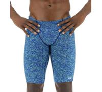 TYR Durafast Elite Athletic Jammer Maillot de Bain, Bleu/Vert, 4 Homme