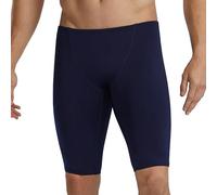 TYR Durafast Elite Solid Jammer Swimsuit Maillots de Bain, Bleu Marine/Logo, 30 pour Hommes