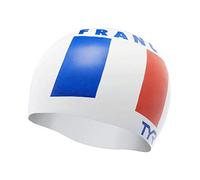 TYR France Silicone Adulte Fit Bonnet de Bain, Blanc, Mixte