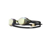 Lunettes de natation tyr stealth x mirrored performance or noir