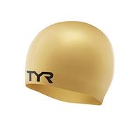 TYR Mixte Stealth-x en Silicone sans Plis pour Adulte Bonnet De Bain, Gold, Taille Unique EU
