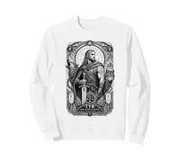 Tyr Norse God War Justice Loup Rune Mythologie Art Sweatshirt