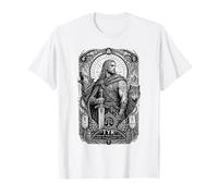 Tyr Norse God War Justice Loup Rune Mythologie Art T-Shirt