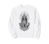 Tyr Norse War Justice Loup Rune Mythologie Art Sweatshirt