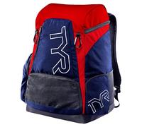 TYR Sac à dos de natation Alliance 45L bleu/rouge