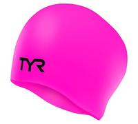 Bonnet de natation TYR Silicon No Wrinkle rose