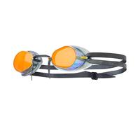 Tyr Lunettes de natation Socket Rockets 2.0 noir, verres à effet miroir orange