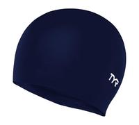 Tyr Bonnet de bain Solid Latex - en latex - Bleu navy