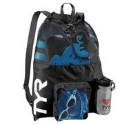 TYR Sport Sac à Dos de Natation Filet Compartimenté Big Mesh Mummy 20L Noir
