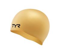 TYR Bonnet de natation Stealth-X Silicone infroissable Adulte dorée