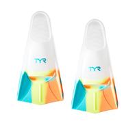 TYR Stryker Aileron en Silicone Palmes Mixte, Transparent, S