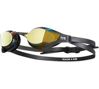 Lunettes de natation TYR Tracer X RZR gris avec verres miroir jaune