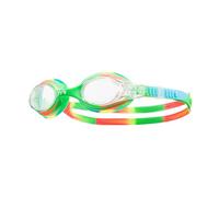 TYR Lunettes de natation Swimples – Miroir – Mixte enfant – Vert/Orange Taille unique