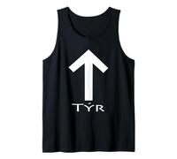 Tyr Tiwaz Rune T-Shirt Teiwaz Dieu Païen Tiw Ziu Cyo Débardeur