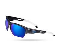 TYR Vatcher Performance Sunglasses Polarized Rectangular, Blue/Black, One Size