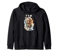 Tyr Warrior Wisdom : Le Sage Dieu Nordique de la Justice et de l'honneur Sweat à Capuche