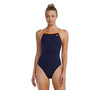 TYR Women’s Hexa Diamondfit Swimsuit, Navy/Orange, 34