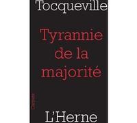 Tyrannie de la majorité Alexis de Tocqueville (Auteur)
