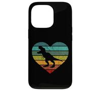 Tyrannosaure Cœur Dino Enfant Saurier Dinosaure T-Rex Coque pour iPhone 13 Pro