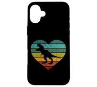 Tyrannosaure Cœur Dino Enfant Saurier Dinosaure T-Rex Coque pour iPhone 16 Plus