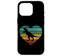 Tyrannosaure Cœur Dino Enfant Saurier Dinosaure T-Rex Coque pour iPhone 16 Pro