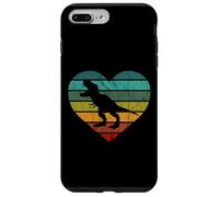 Tyrannosaure Cœur Dino Enfant Saurier Dinosaure T-Rex Coque pour iPhone 7 Plus/8 Plus