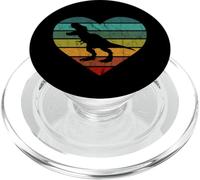 Tyrannosaure Cœur Dino Enfant Saurier Dinosaure T-Rex PopSockets PopGrip pour MagSafe
