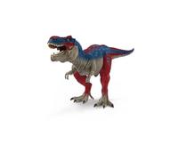 Figurine Tyrannosaure Rex bleu, Schleich 72155 Dinosaurs, Taille 28 cm, Dès 3 ans