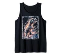 Tyrannosaure Rex Dinosaure Graphique Motif Archéologie Imprimé Débardeur