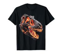 Tyrannosaure Rex Dinosaure Graphique Motif Archéologie Imprimé T-Shirt
