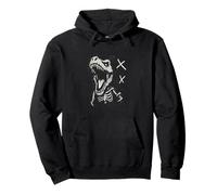 Tyrannosaure Rex Squelette Roar TRex Jurassic Bones Horror Sweat à Capuche