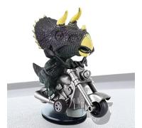 Tyrannosaurus Rex Car Figurine - Tyrannosaurus Rex Pull Machine, Voiture Dinosaur Drifting Ornement | Ornements créatifs de voitures innovantes, ornement de dinosaure de voiture nouveau, figurine de