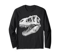 Tyrannosaurus Rex Skull Fossil Dinosaure Anatomie Manche Longue