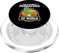 Tyrannosaurus T-Rex The Ancient Predators of World Dinosaurs PopSockets PopGrip pour MagSafe