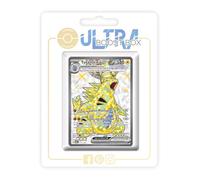 Tyranocif ex 211/197 Full Art Téracristal Secrète - Myboost X Écarlate et Violet 3 Flammes Obsidiennes - Coffret de 10 Cartes Pokémon Françaises