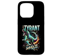 Tyrant T Rex Roaring Dinosaur Pop Art Monster Coque pour iPhone 15 Pro