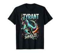 Tyrant T Rex Roaring Dinosaur Pop Art Monster T-Shirt